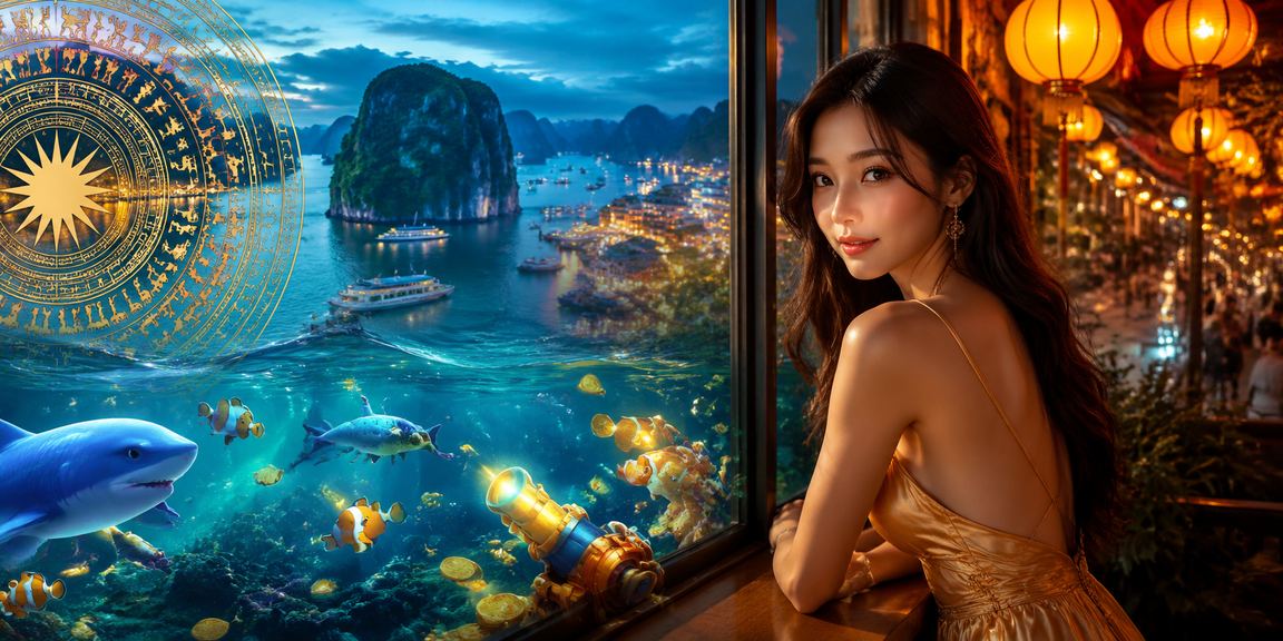 Người chơi bắn cá tại Hạ Long Bay thưởng thức cà phê Việt trong lúc trải nghiệm game trên sode