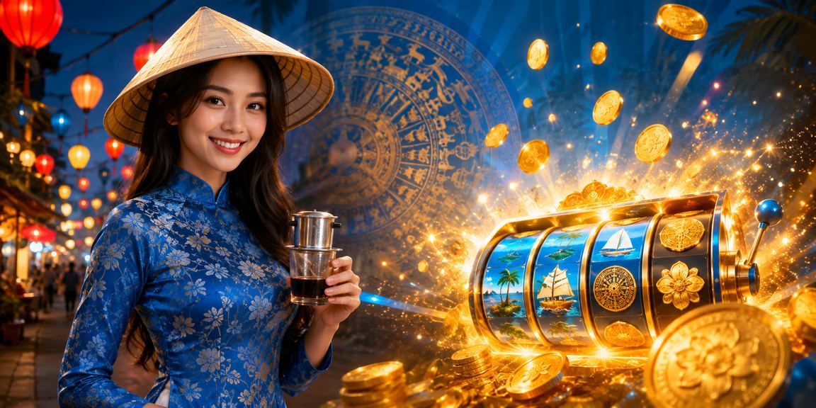 Slot game Hà Nội phong cách cà phê Việt – giao diện sode